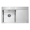 ALVEUS 1103610 - Кухненска мивка PURE 79x52,5 см сатен, ляв