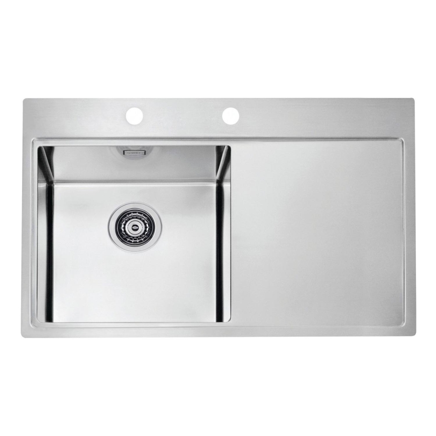 ALVEUS 1103610 - Кухненска мивка PURE 79x52,5 см сатен, ляв