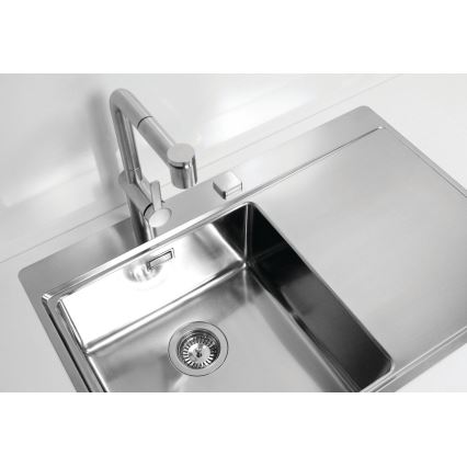 ALVEUS 1103610 - Кухненска мивка PURE 79x52,5 см сатен, ляв