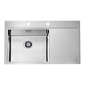 ALVEUS 1103652 - Кухненска мивка PURE 86x52,5 см сатен, ляв