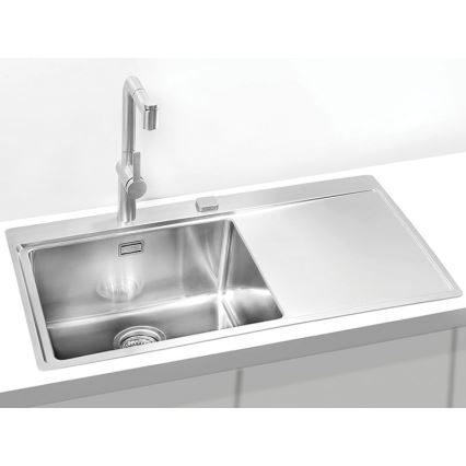 ALVEUS 1103652 - Кухненска мивка PURE 86x52,5 см сатен, ляв