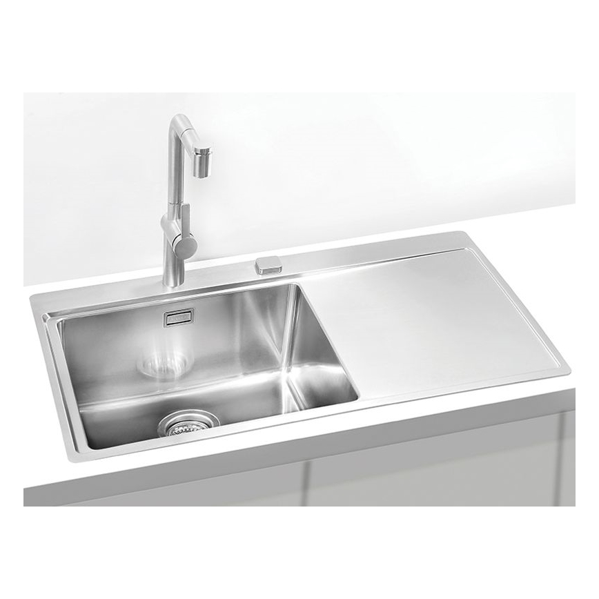 ALVEUS 1103652 - Кухненска мивка PURE 86x52,5 см сатен, ляв