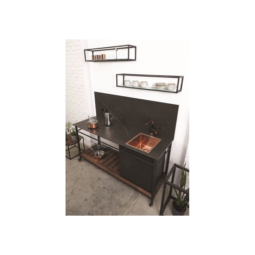 ALVEUS 1122689 - Кухненска мивка QUADRIX 45x45 см кралско меден