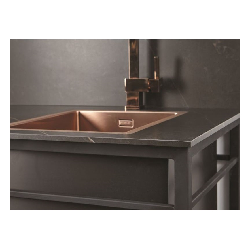ALVEUS 1122689 - Кухненска мивка QUADRIX 45x45 см кралско меден