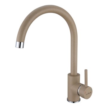 ALVEUS 1129036 - Кран за мивка ROXA 35,1 см гранит/бежов