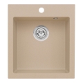 ALVEUS 1133431 - Кухненска мивка CORTINA 50x45 см гранит/бежов