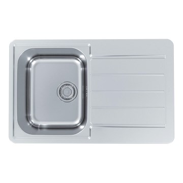 ALVEUS 1136608 - Кухненска мивка LINE 79x50 см неръждаема стомана/сатен, без ексцентрик