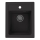 ALVEUS 1139771 - Кухненска мивка ATROX 50x40 см гранит/черен