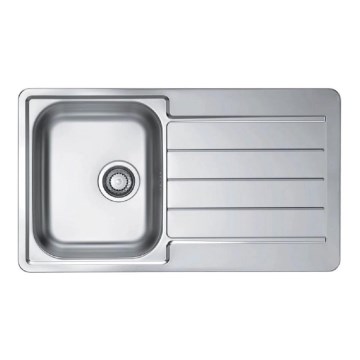 ALVEUS 1144640 - Кухненска мивка LINE 86x50 см матов стомана/сатен, без ексцентричен механизъм