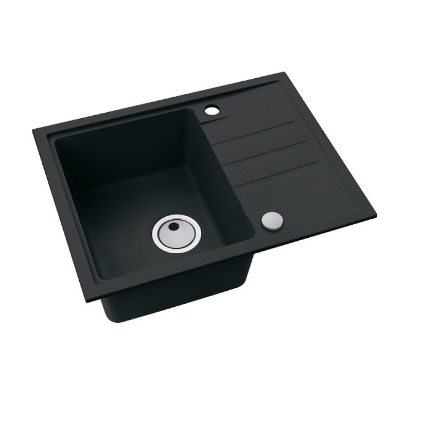 ALVEUS 1149080 - Кухненска мивка INTERMEZZO 62x48 см гранит/черен
