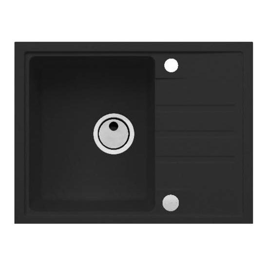 ALVEUS 1149080 - Кухненска мивка INTERMEZZO 62x48 см гранит/черен