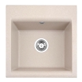 ALVEUS 1149111 - Кухненска мивка GEM 50x50 см гранит/бежов