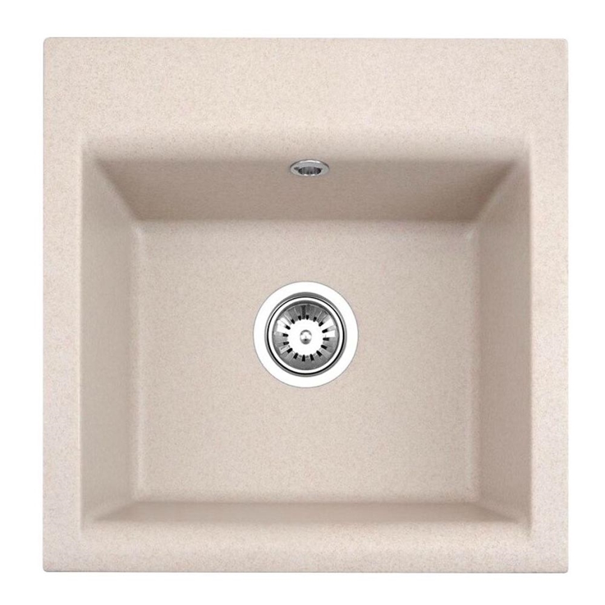 ALVEUS 1149111 - Кухненска мивка GEM 50x50 см гранит/бежов