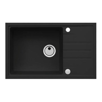 ALVEUS 1149117 - Кухненска мивка INTERMEZZO 78x48 см гранит/черен