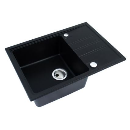 ALVEUS 1149126 - Кухненска мивка INTERMEZZO 68x48 см гранит/черен