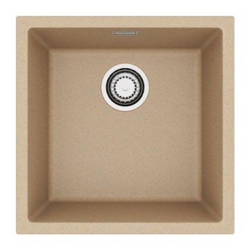 ALVEUS 1150047 - Кухненска мивка OMNI 45x45 см гранит/бежова