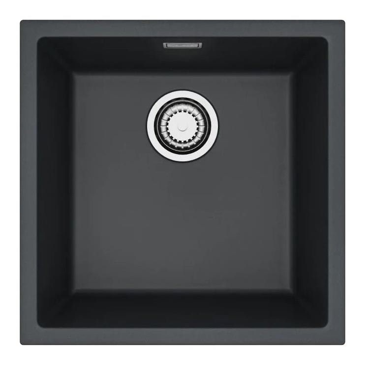 ALVEUS 1150048 - Кухненска мивка OMNI 45x45 см гранит/черен