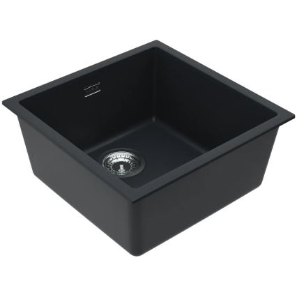 ALVEUS 1150048 - Кухненска мивка OMNI 45x45 см гранит/черен