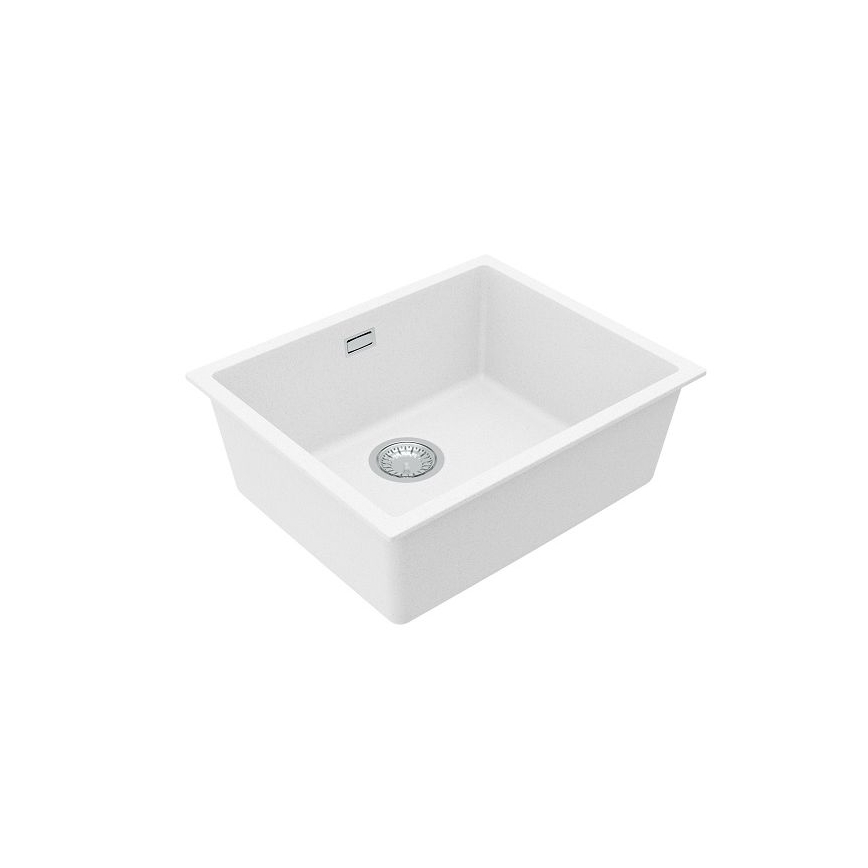 ALVEUS 1150051 - Кухненска мивка OMNI 55x45 см гранит/бял