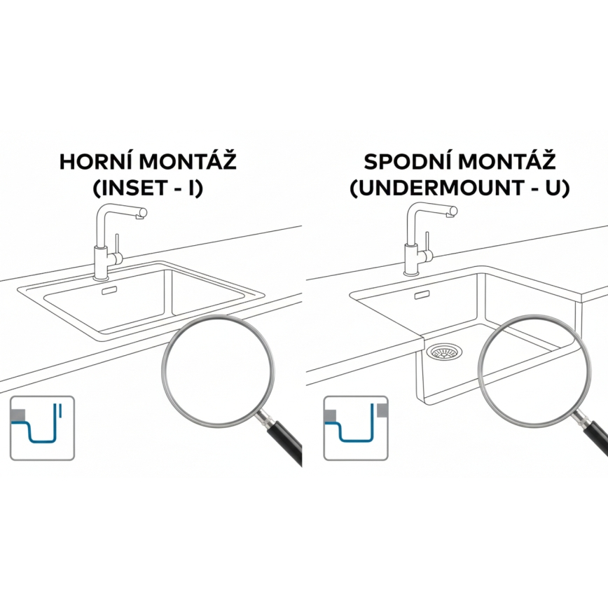 ALVEUS 1150057 - Кухненска мивка OMNI 55x45 см гранит/черна