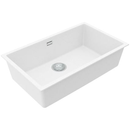 ALVEUS 1150058 - Кухненска мивка OMNI 75x45 см гранит/бял