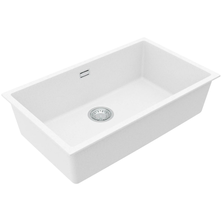 ALVEUS 1150058 - Кухненска мивка OMNI 75x45 см гранит/бял
