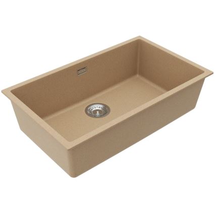 ALVEUS 1150061 - Кухненска мивка OMNI 75x45 см гранит/бежов