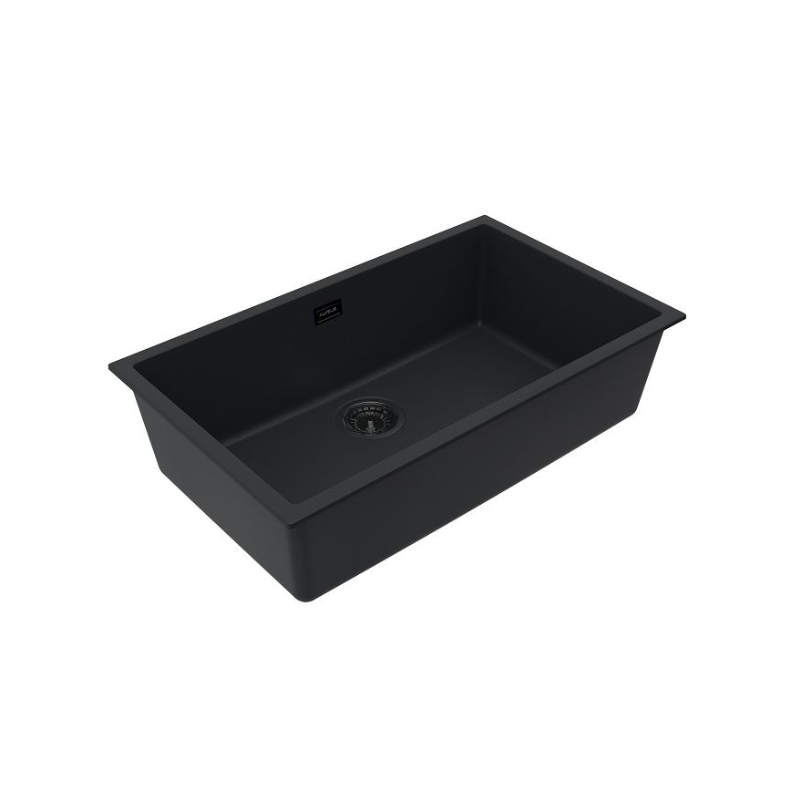 ALVEUS 1150064 - Кухненска мивка OMNI 75x45 см гранит/черен