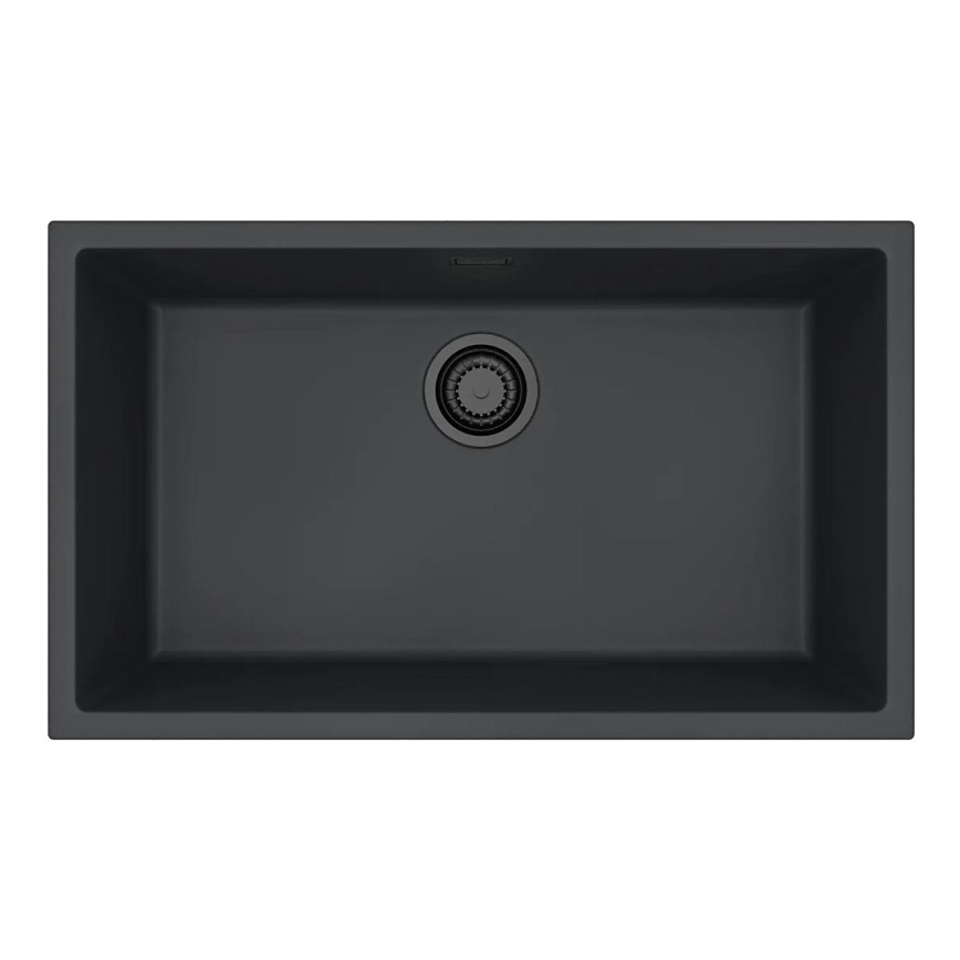 ALVEUS 1150064 - Кухненска мивка OMNI 75x45 см гранит/черен