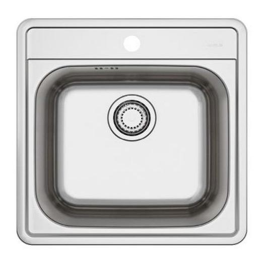 ALVEUS 1151258 - Кухненска мивка MORE 50x49 см матов стомана/сатен