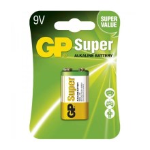 Алкална батерия GP SUPER 6LF22 9V