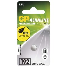 Алкална батерия плоска LR41 GP ALKALINE 1,5V/24 mAh