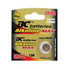 Алкална, плоска батерия LR44 1,5V