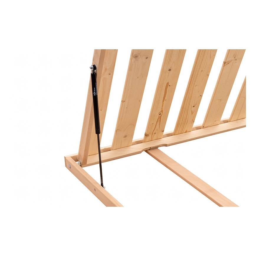 Ambiamo - Здрава ламелна рамка с странично повдигане OSLO 90x200 см