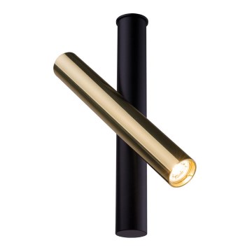 Amplex - Спот 1xGU10-MR11/15W/230V черен/месинг