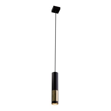 Amplex - Висящ полилей 1xGU10/15W/230V черен