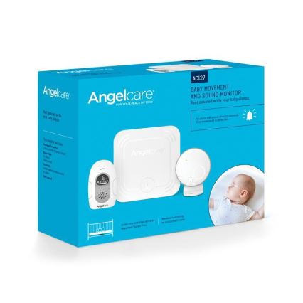 Angelcare - К-кт бебешки монитор 16x16 cм + бебефон USB