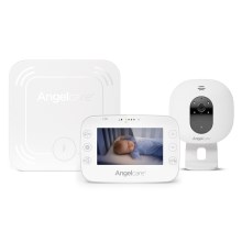 Angelcare - К-кт монитор за дишане 16x16 cм + видео бебефон USB