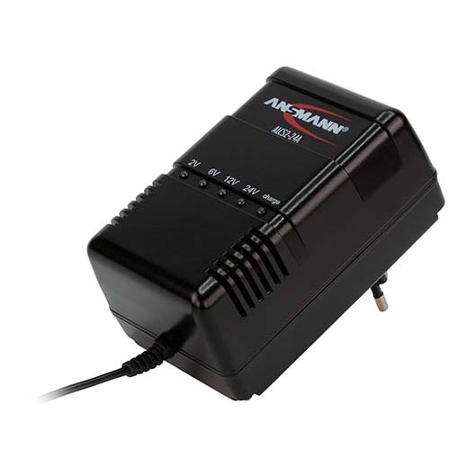 Ansmann 03723 ALCS 2-24A - Зарядно устройство за оловни батерии 2-24V/2,4-24Ah