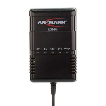 Ansmann 03723 ALCS 2-24A - Зарядно устройство за оловни батерии 2-24V/2,4-24Ah