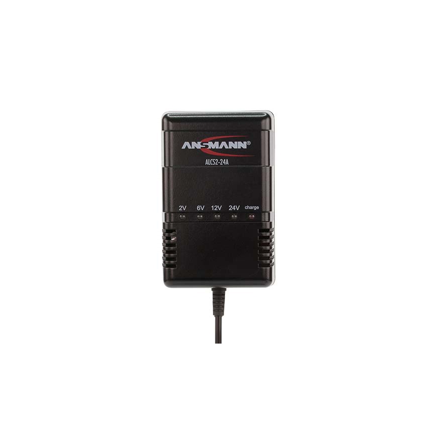 Ansmann 03723 ALCS 2-24A - Зарядно устройство за оловни батерии 2-24V/2,4-24Ah