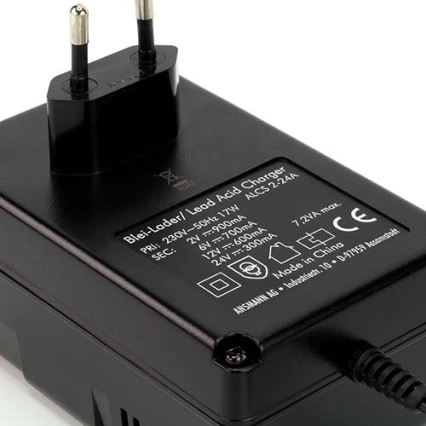 Ansmann 03723 ALCS 2-24A - Зарядно устройство за оловни батерии 2-24V/2,4-24Ah