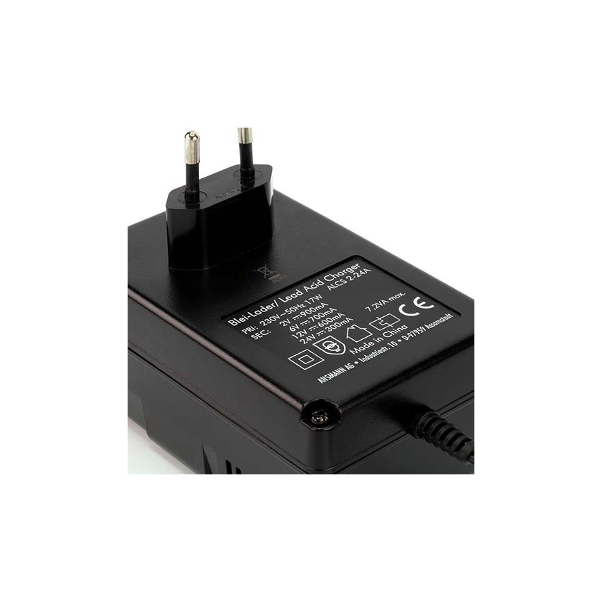 Ansmann 03723 ALCS 2-24A - Зарядно устройство за оловни батерии 2-24V/2,4-24Ah