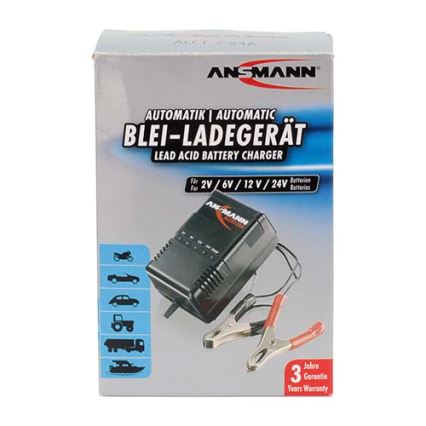 Ansmann 03723 ALCS 2-24A - Зарядно устройство за оловни батерии 2-24V/2,4-24Ah