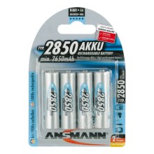 Ansmann 07522 Mignon AA - 4ks Акумулаторна батерия NiMH/1,2V/2850mAh