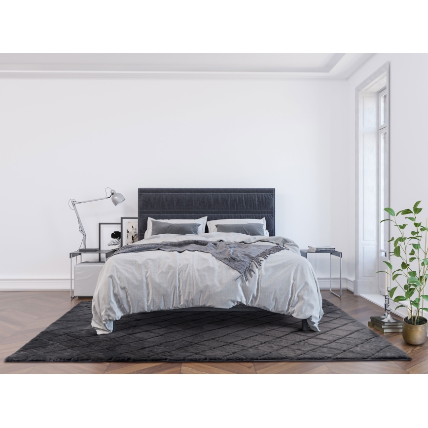 Антихлъзгащ килим MODENA NEW 120x160 см антрацит