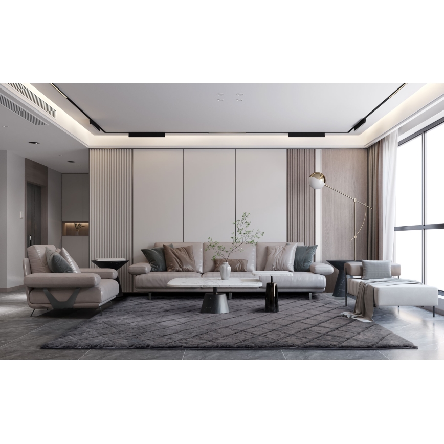 Антихлъзгащ килим MODENA NEW 120x160 см антрацит