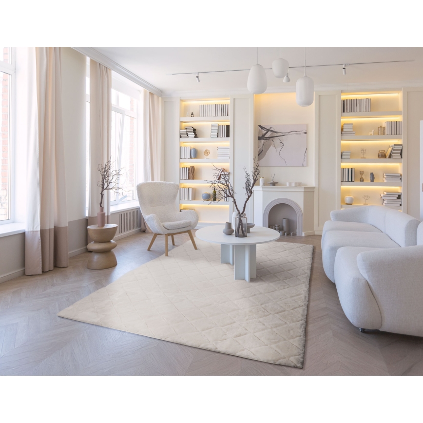 Антихлъзгащ килим MODENA NEW 80x140 cm кремав