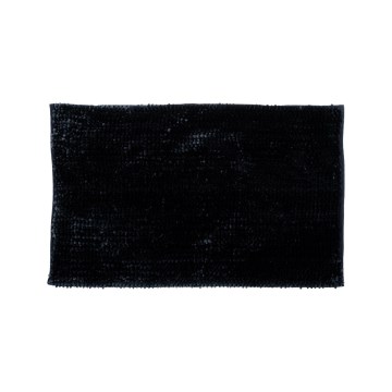 Антихлъзгаща подложка за баня CHENILLE 50 x 80 см черна