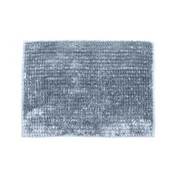 Антихлъзгащо килимче за баня CHENILLE 50x80 cm сиво